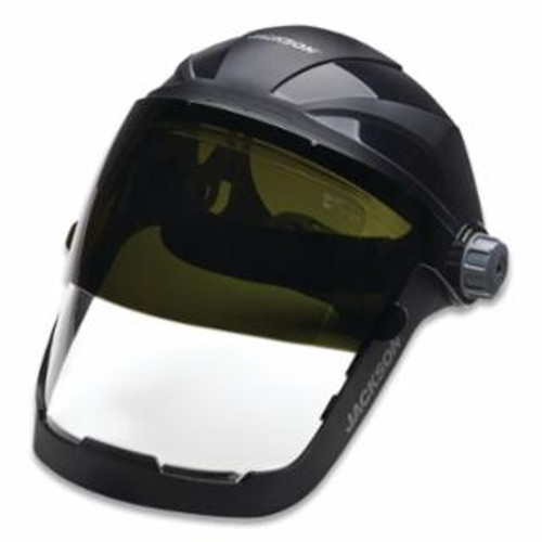 Buy QUAD 500 PREMIUM MULTI-PURPOSE FACE SHIELD, RATCHETING, AF/CLEAR, 9 IN H X 12-1/4 IN W now and SAVE!