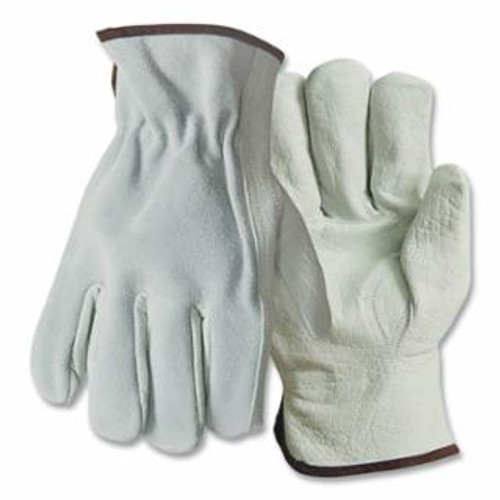 Buy Y0143 GRAIN COWHIDE LEATHER DRIVER GLOVES, LARGE, GUNN CUT, KEYSTONE THUMB now and SAVE!