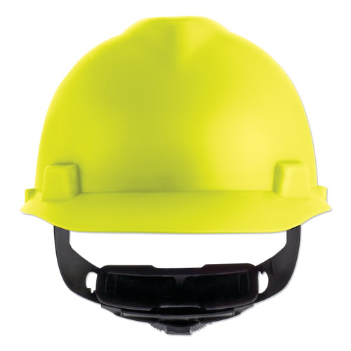 Buy V-GARD CAP-STYLE HARD HAT WITH FAS-TRAC III SUSPENSION, MATTE, HI-VIZ YELLOW now and SAVE!