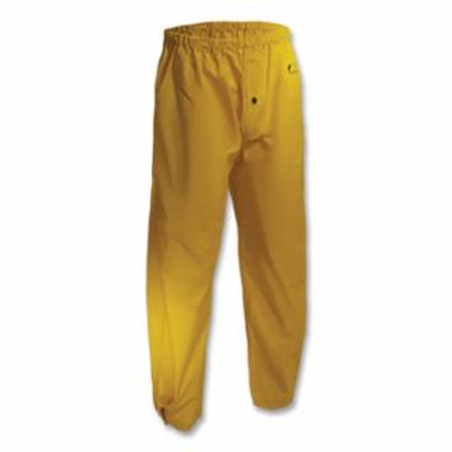 Buy SITEX ELASTIC WAIST RAIN TROUSERS, 0.35 MM THICK, PVC/POLYESTER, YELLOW, 2X-LARGE now and SAVE!