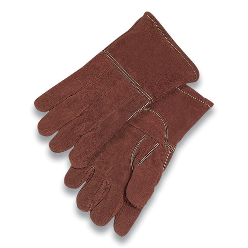 Buy HIGH HEAT WOOL-LINED GLOVES, THERMALEATHER, BROWN, LARGE now and SAVE!