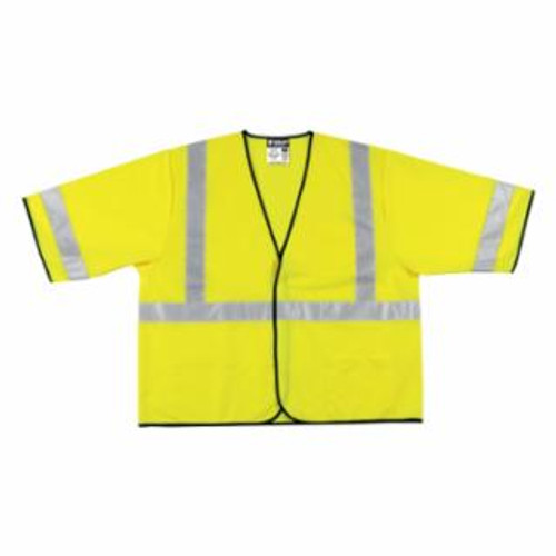 Buy VCL3SL LUMINATOR SAFETY VEST, 2X-LARGE, FLUORESCENT LIME now and SAVE!