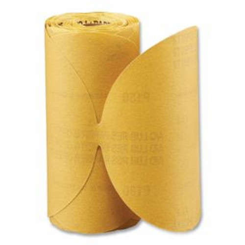 Buy GOLD ALUMINUM OXIDE DRI-LUBE PAPER DISCS, 6 IN DIA., P150 GRIT, ROLL now and SAVE!