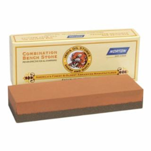 Buy COMBINATION GRIT ABRASIVE SHARPENING BENCHSTONES, 6 X 2 X 1, COARSE/FINE, INDIA now and SAVE!