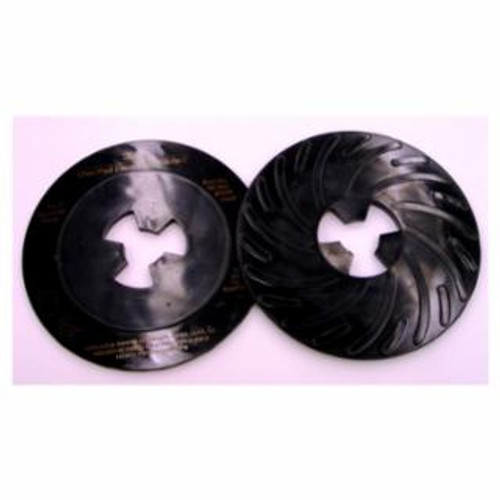 Buy DISC PAD FACE PLATES, 7 IN DIA, HARD, BLACK now and SAVE!