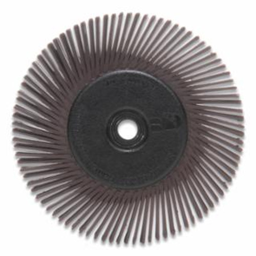 Buy RADIAL BRISTLE BRUSH, 6 IN D X 1/2 IN W, 10,000 RPM, GRIT 36 now and SAVE!