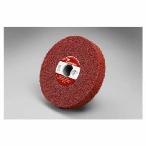 Buy METAL FINISHING WHEELS, 6 IN DIA, 1IN ARBOR, COARSE, ALUMINUM OXIDE now and SAVE!