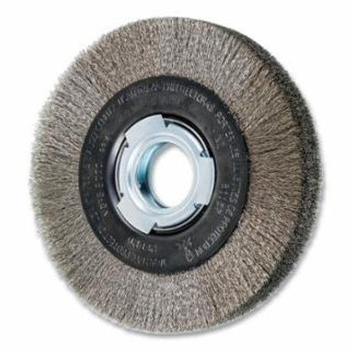 Buy 6" CRIMPED WIRE WHEEL MEDIUM FACE .006 SS WIRE now and SAVE!