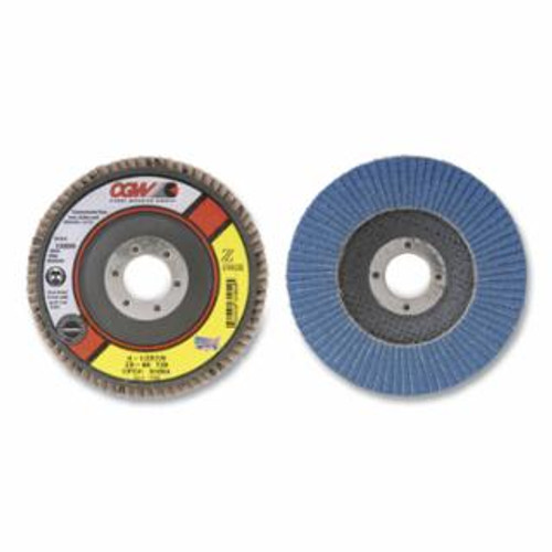 Buy FLAP DISCS, Z-STAINLESS, REGULAR, 7", 40 GRIT, 7/8 ARBOR, 8,600 RPM, T27 now and SAVE!