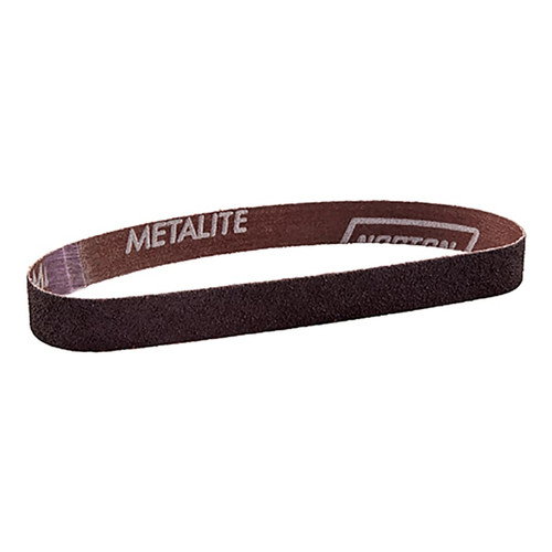 BUY METALITE NARROW COATED-COTTON BELTS, 1/2 IN X 24 IN, 220 GRIT, ALUMINUM OXIDE now and SAVE!