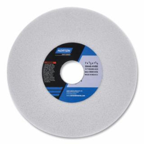 Buy GEMINI TYPE 1 STRAIGHT ALUMINUM OXIDE WHEEL, 6 IN DIA X 5/8 IN ARBOR X 3/4 IN THICK, 32A 60-KVBE, 4140 RPM now and SAVE!