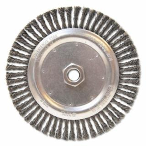 Buy NARROW FACE STRINGER BEAD WHEEL BRUSHES, 7 X 3/16, 0.02 CARBON STEEL, 5/8 - 11 now and SAVE!