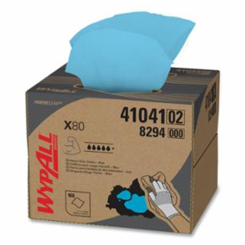 Buy WYPALL X80 CLOTH, BRAG BOX, BLUE, 160 PER BOX now and SAVE!