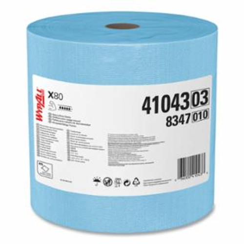 Buy WYPALL X80 CLOTH, JUMBO ROLL, BLUE, 475 PER ROLL now and SAVE!
