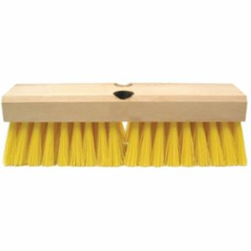 Buy DECK SCRUB BRUSH, 10 IN HARDWOOD BLOCK, 2 IN TRIM, POLYPROPYLENE FILL now and SAVE!