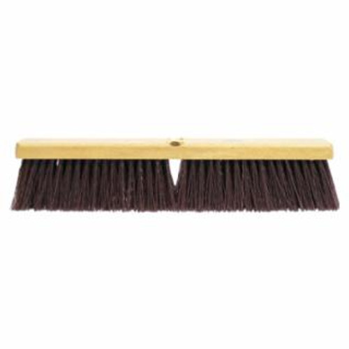 Buy GARAGE BROOM, 24 IN HARDWOOD BLOCK, 3-1/4 IN TRIM L, POLYPROPYLENE FILL now and SAVE!