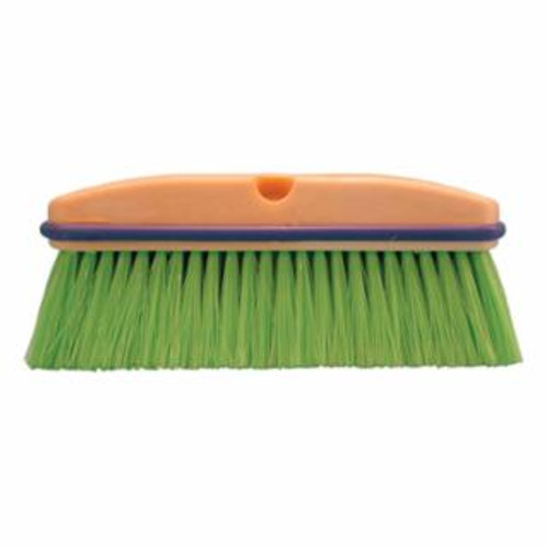 Buy VEHICLE WASH BRUSH, 10 IN FOAM PLSTC BLK, 2-1/2 IN TRIM L, GREEN FLAGGED NYLON now and SAVE!