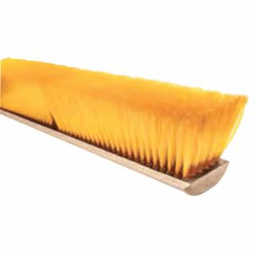 Buy NO. 19 LINE FLOOR BRUSHES, 24 IN HARDWOOD BLOCK, 3 IN TRIM L, YELLOW PLASTIC now and SAVE!