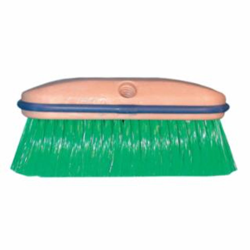 Buy VEHICLE WASH BRUSH, 8 IN FOAM PLSTC BLK, 2-1/2 IN TRIM L, GREEN FLAGGED NYLON now and SAVE!