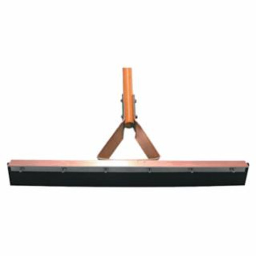 Buy NON-SPARKING FLOOR AND DRIVEWAY SQUEEGEE, STRAIGHT WITH TAPERED HANDLE SOCKET, 36 IN, BLACK RUBBER, FRAME ONLY now and SAVE!