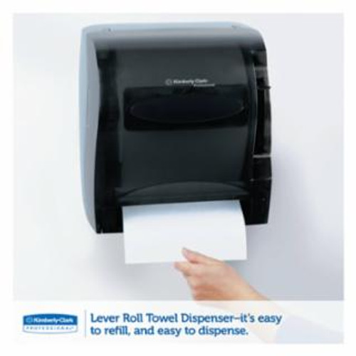 Buy IN-SIGHT LEV-R-MATIC ROLL TOWEL DISPENSER, 13 3/10W X 9 4/5D X 13 1/2H, SMOKE now and SAVE!