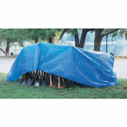 Buy MULTIPLE USE TARP, 6 FT W X 8 FT L, POLYETHYLENE, BLUE now and SAVE!