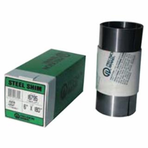 Buy STEEL SHIM STOCK ROLL, 0.0005 IN, LOW CARBON 1008/1010 STEEL, 0.005 IN X 100 IN X 6 IN now and SAVE!