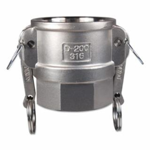 Buy GLOBAL TYPE D COUPLERS, 1 IN (NPT), FEMALE, 334 STAINLESS STEEL now and SAVE!