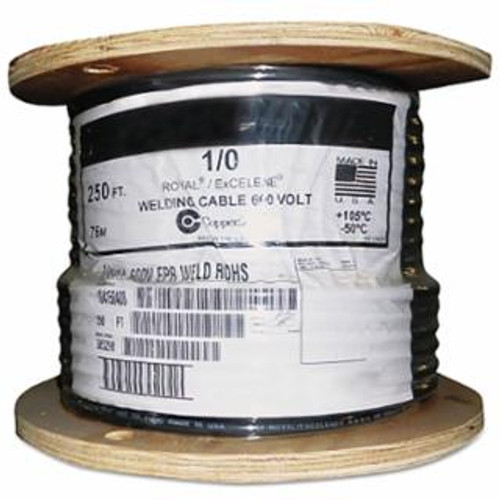 Buy WELDING CABLE, 1/0 AWG, 250 FT REEL, BLACK now and SAVE!