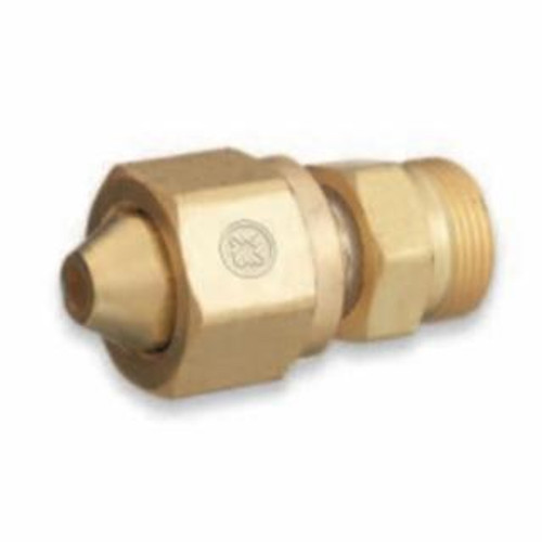 Buy BRASS CYLINDER ADAPTORS, FROM CGA-300 COMMERCIAL ACETYLENE TO CGA-520 B TANK now and SAVE!