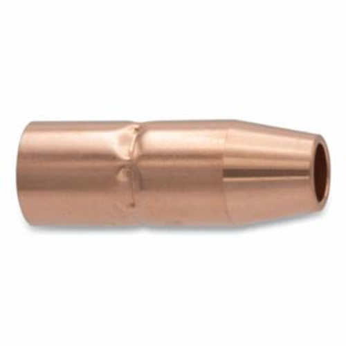 Buy MIG GUN NOZZLE, 1/8 IN RECESS, 1/2 IN BORE, MILLER STYLE, COPPER now and SAVE!