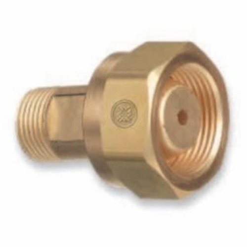 Buy BRASS CYLINDER ADAPTOR, FROM CGA-520 B TANK ACETYLENE TO CGA-300 COMMERCIAL ACETYLENE now and SAVE!