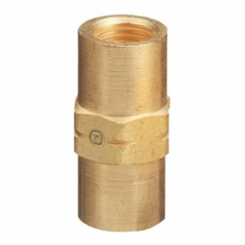 Buy INERT ARC HOSE COUPLER, 200 PSIG, BRASS, CGA-033 LH (F) TO B-SIZE 5/8 IN-18 LH (F) now and SAVE!