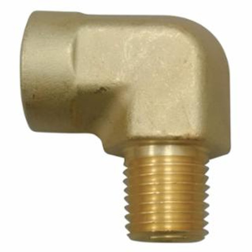Buy PIPE THREAD ELBOW, CONNECTOR, 3000 PSIG, BRASS, 1/4 IN X 1/4 IN, 90 FEMALE TO MALE NPT now and SAVE!