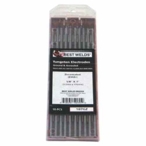 Buy TUNGSTEN ELECTRODE, ZIRCONIATED, 7 IN, SIZE 1/8 now and SAVE!
