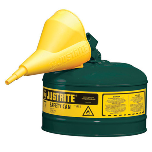 2.5 Gallon Safety Can Green With Funnel 7125410
