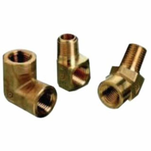 Buy PIPE THREAD ELBOWS, CONNECTOR, 3,000 PSIG, BRASS, 1/4 IN (NPT) now and SAVE!