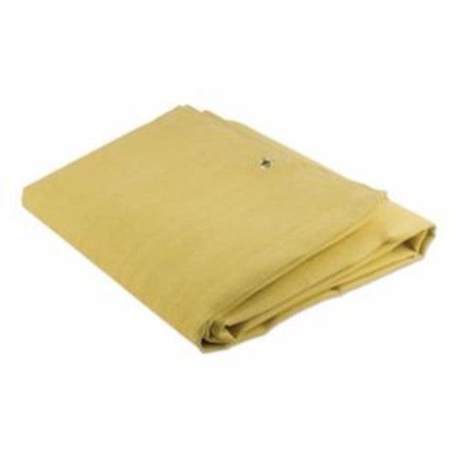 Buy ACRYLIC COATED FIBERGLASS LIGHT-DUTY WELDING BLANKET, 6 FT W X 8 FT L, 23 OZ, WITH GROMMETS, YELLOW now and SAVE!