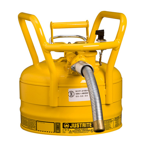 2.5 Gallon D.O.T. Type II Yellow 1" Hose 7325230