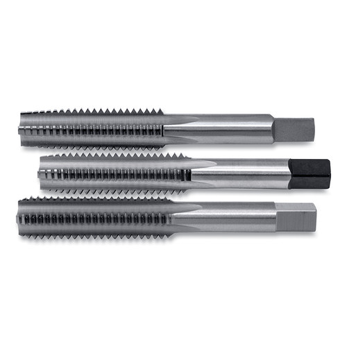BUY TAPER-PLUG-BOTTOMING STRAIGHT FLUTE 3 PC HAND TAP SET, 1"-12 TOOL SIZE, 5.125 IN OAL, 4 FLUTES now and SAVE!