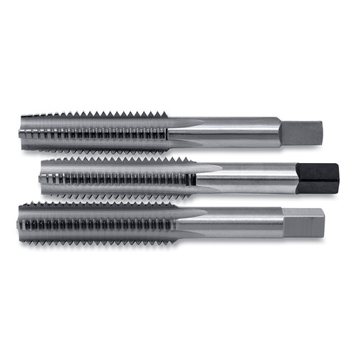 BUY TAPER-PLUG-BOTTOMING STRAIGHT FLUTE 3 PC HAND TAP SET, 1"-8 TOOL SIZE, 5.125 IN OAL, 4 FLUTES now and SAVE!