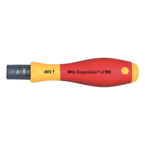 BUY INSULATED TORQUEVARIO-S 2.0 - 7.0 NM, W/ADJUSTMENT TOOL, RED/YELLOW now and SAVE!