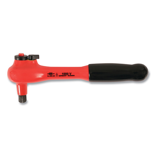 BUY INSULATED RATCHET, 3/8 IN DRIVE, 7-1/2 IN OAL, ALLOY STEEL now and SAVE!