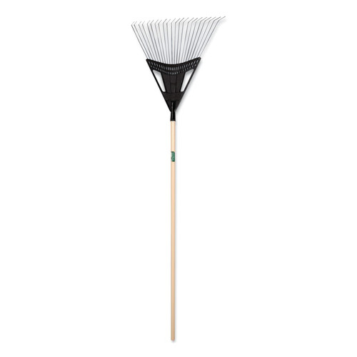 BUY LAWN AND LEAF RAKE, 20 IN POLY-STEEL BLADE, 48 IN HARDWOOD HANDLE now and SAVE!
