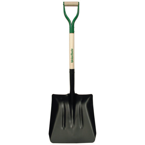 BUY STEEL COAL SHOVEL, 14.5 IN L X 13.5 IN W BLADE, 27 IN WHITE ASH D-GRIP HANDLE now and SAVE!