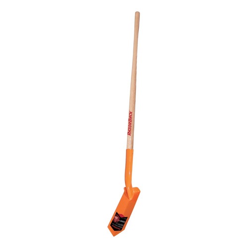 BUY HEAVY DUTY TRENCHING/CLEANOUT SHOVEL, 11 IN L X 4 IN W BLADE, 48 IN HARDWOOD STRAIGHT HANDLE, TRENCHING now and SAVE!