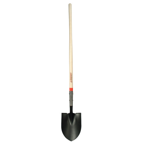 BUY ROUND POINT SHOVEL, 12 IN L X 8.75 IN W BLADE, #2, 48 IN L NORTH AMERICAN HARDWOOD STRAIGHT HANDLE now and SAVE!