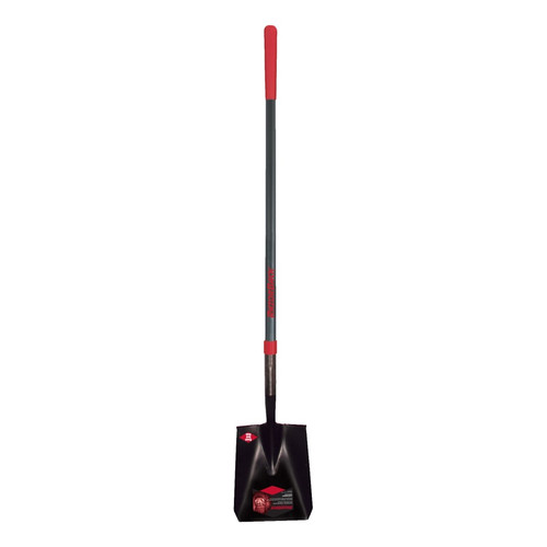 BUY SQUARE TRANSFER SHOVEL, 48" STRAIGHT FIBERGLASS HANDLE, 9 1/2X12, FORWARD STEP now and SAVE!