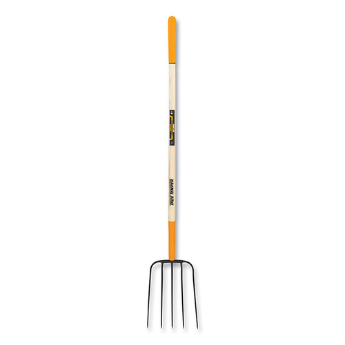 BUY MANURE AND BEDDING FORK, 5 TINE, OVAL POINT, 48 IN HANDLE now and SAVE!