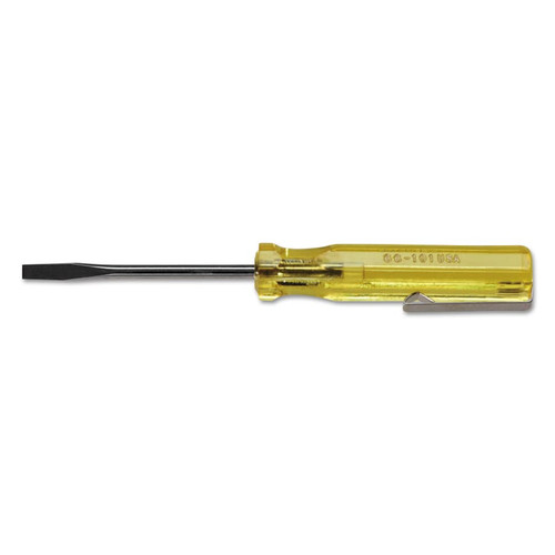 BUY 100 PLUS POCKET SCREWDRIVER, 1/8 IN, 4-3/8 IN OVERALL L now and SAVE!